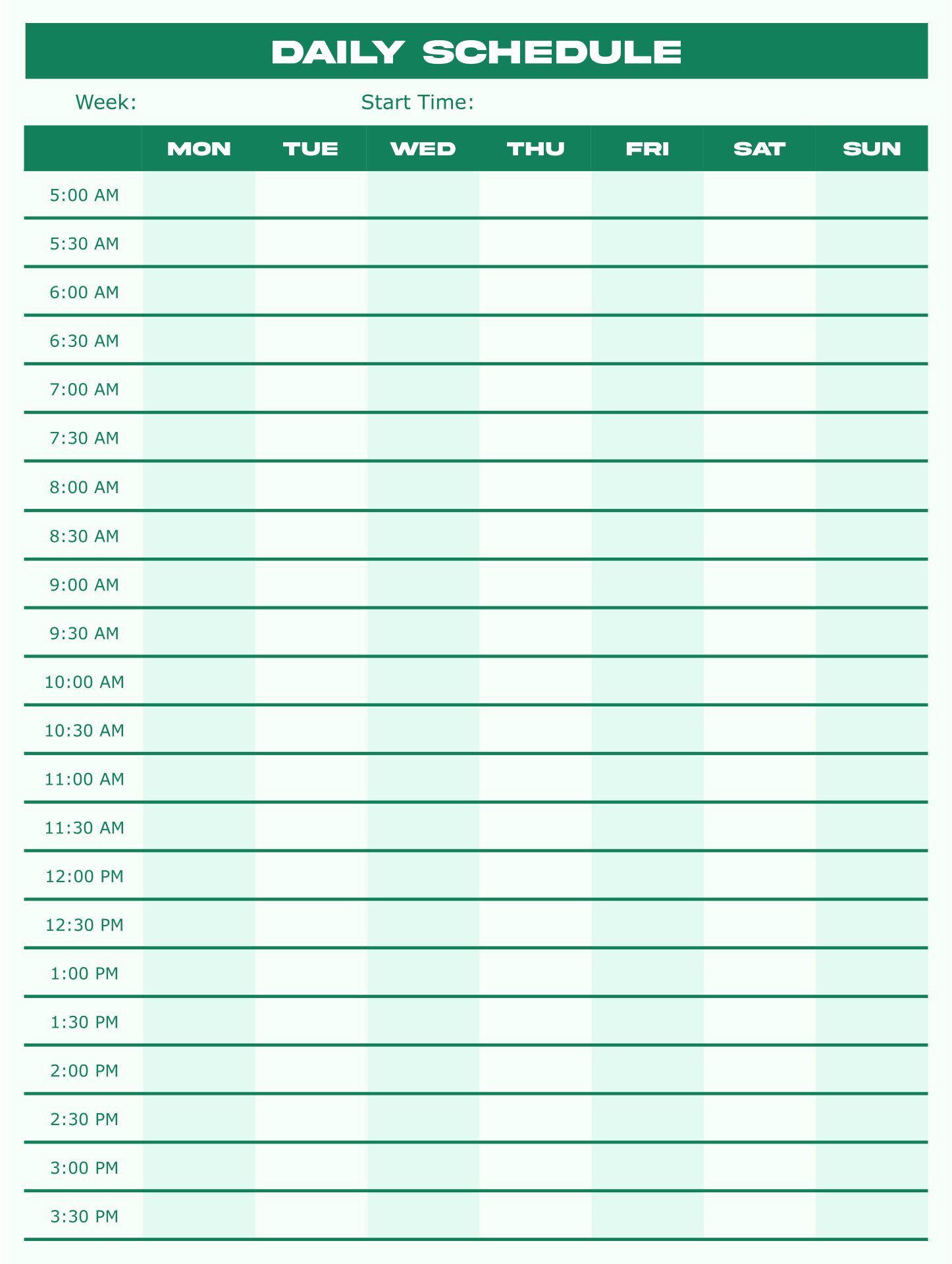free-printable-daily-hourly-schedule-template-printable-templates
