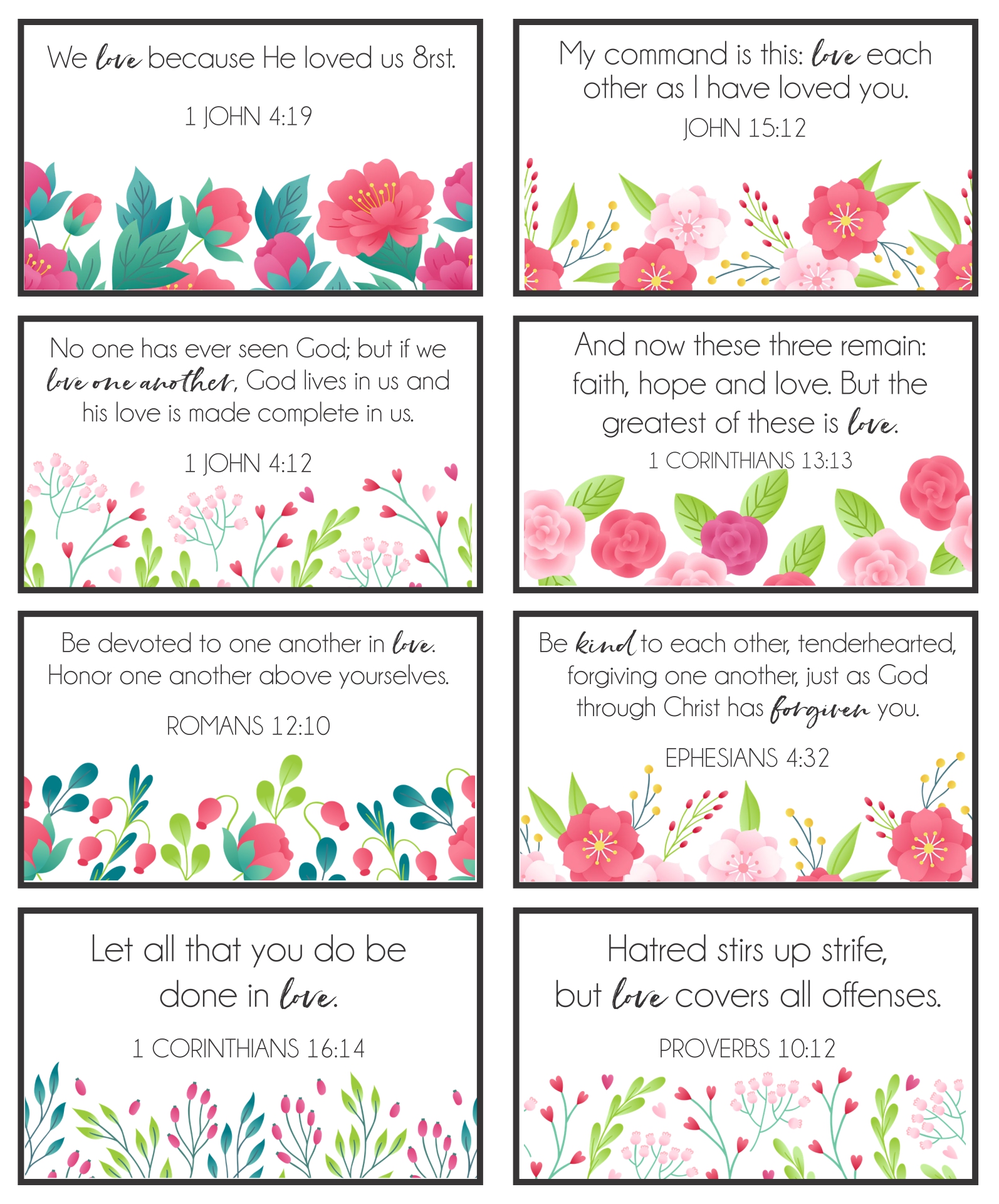 10 Best Christian Valentine s Day Card Printable Templates PDF For Free