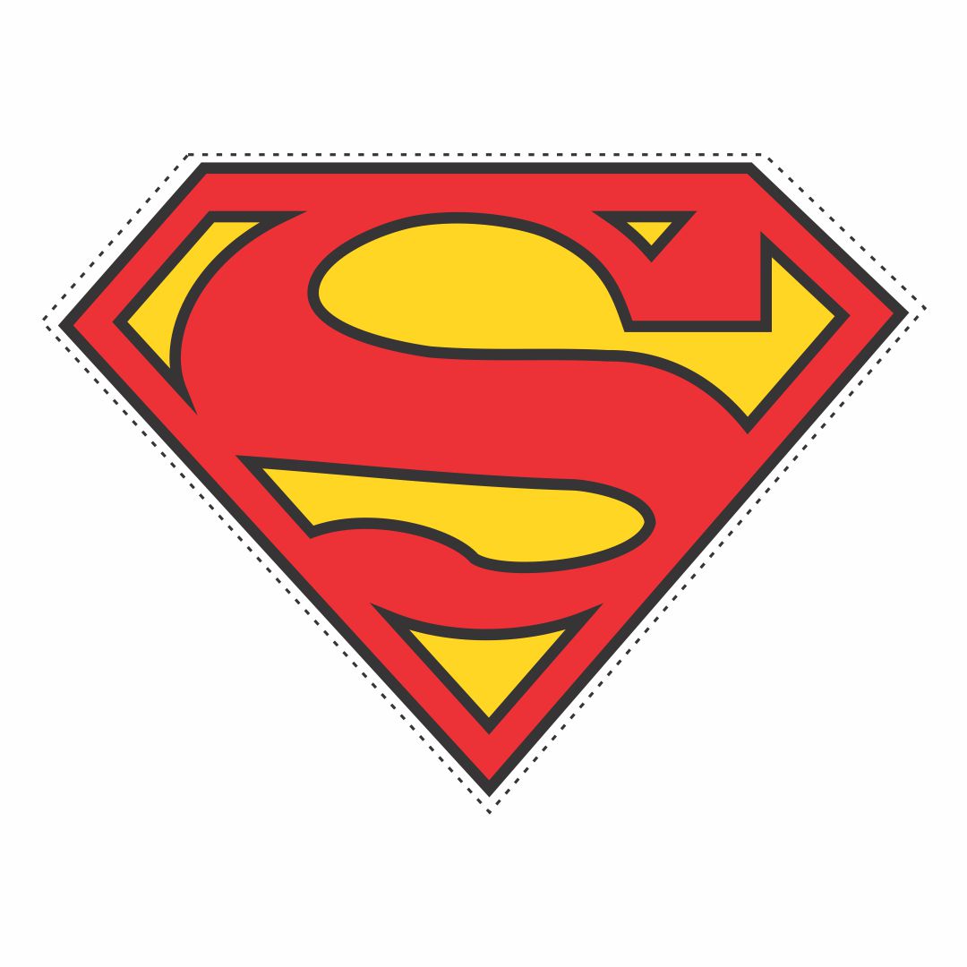 Superman Printable Logo - Printable World Holiday