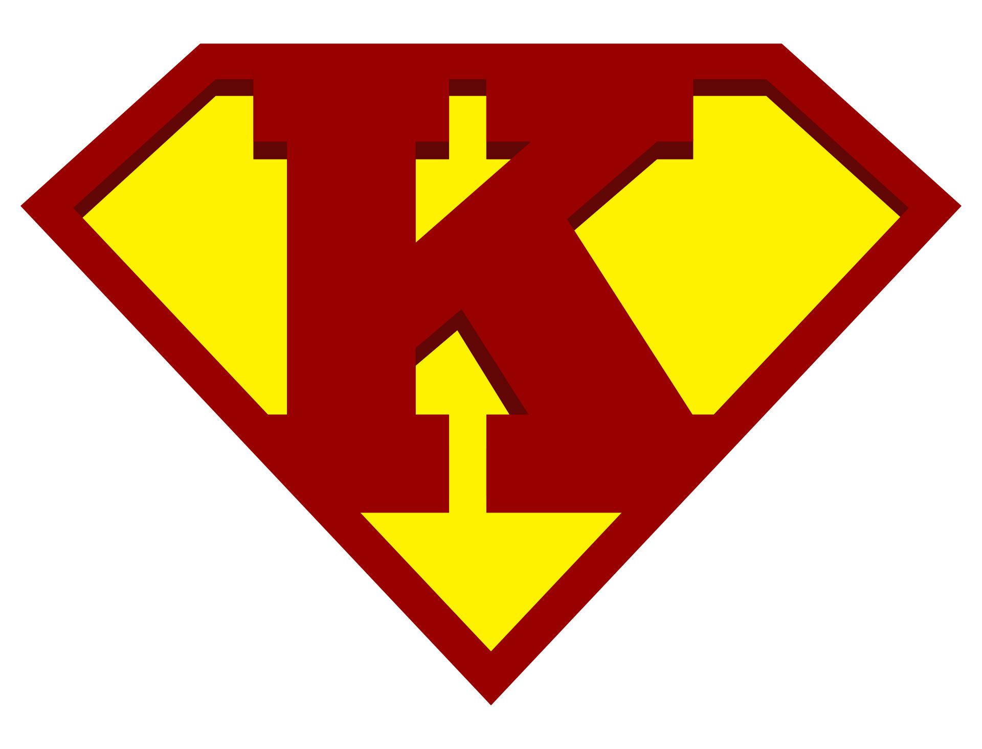 7 Best Printable Superman Logo Alphabet - printablee.com
