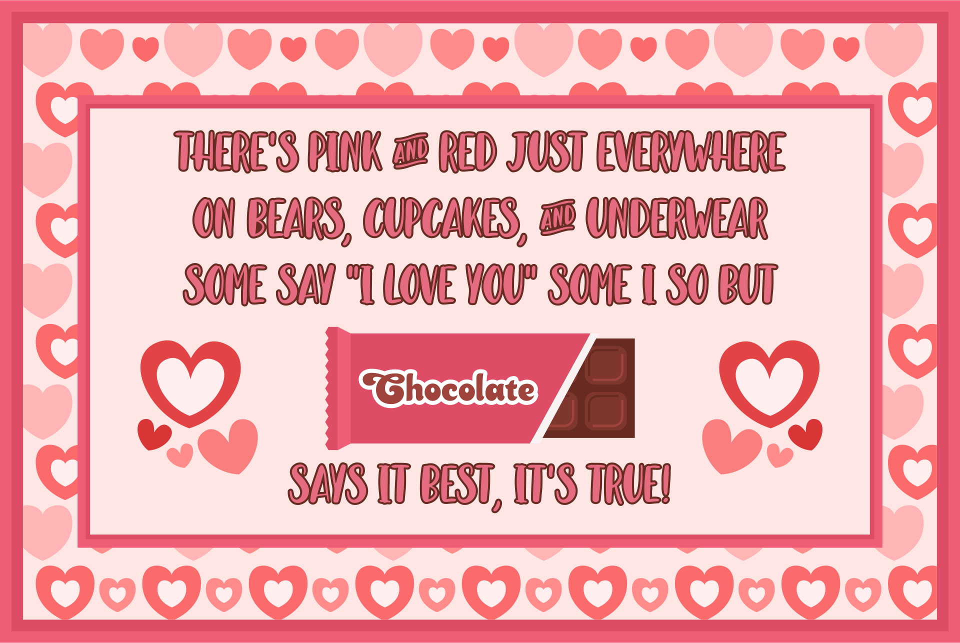 Valentine Candy Sayings 10 Free PDF Printables Printablee