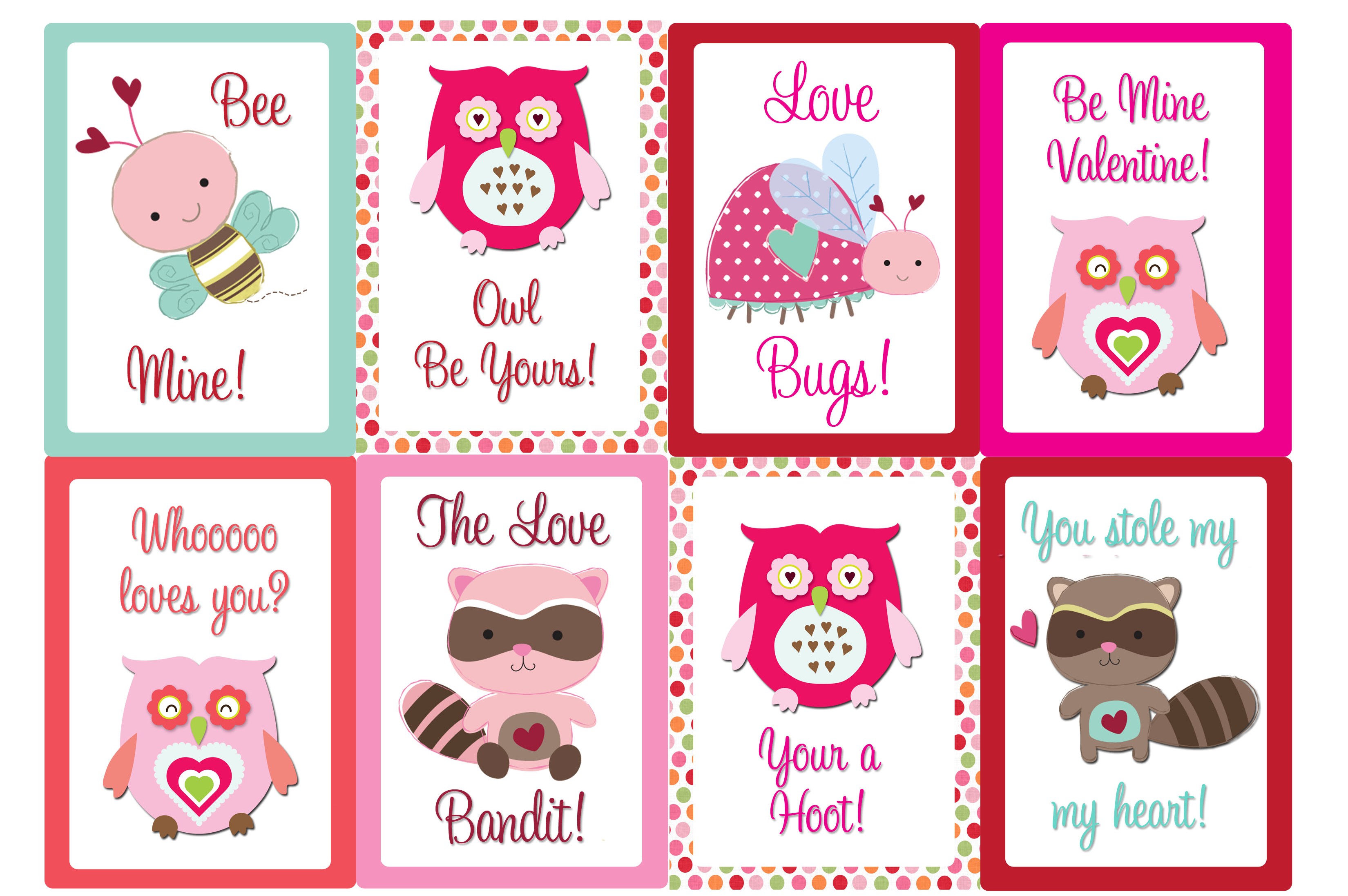 Printable Valentines Day Greeting Cards