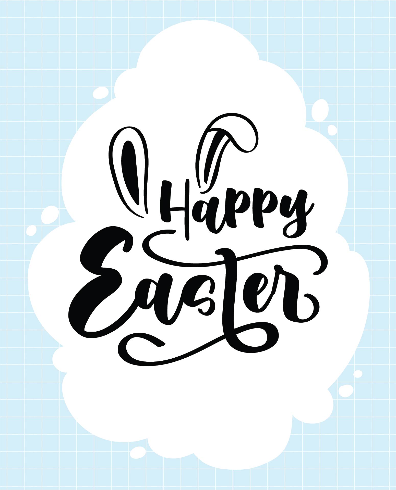 Printable Happy Easter Signs