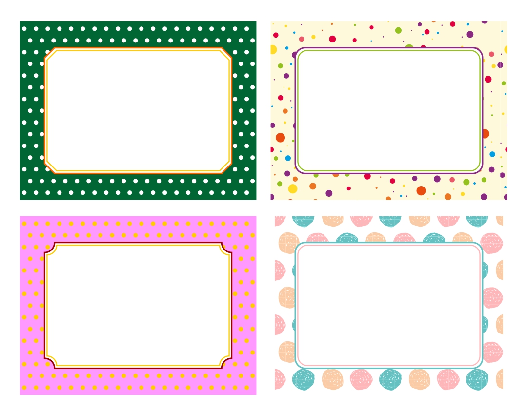 Editable Free Printable Labels Template - Printable World Holiday