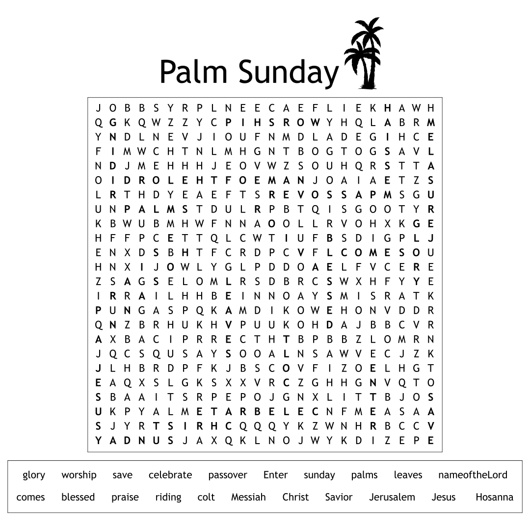 Pin On Lent Kids Free Palm Sunday Coloring Pages Bible Lessons Games And Manning Karla