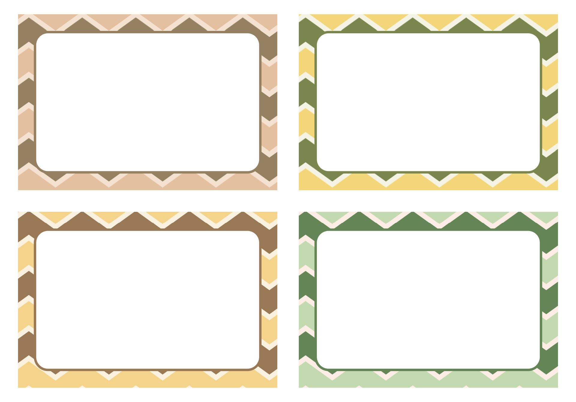 Free Printable Cubby Tags