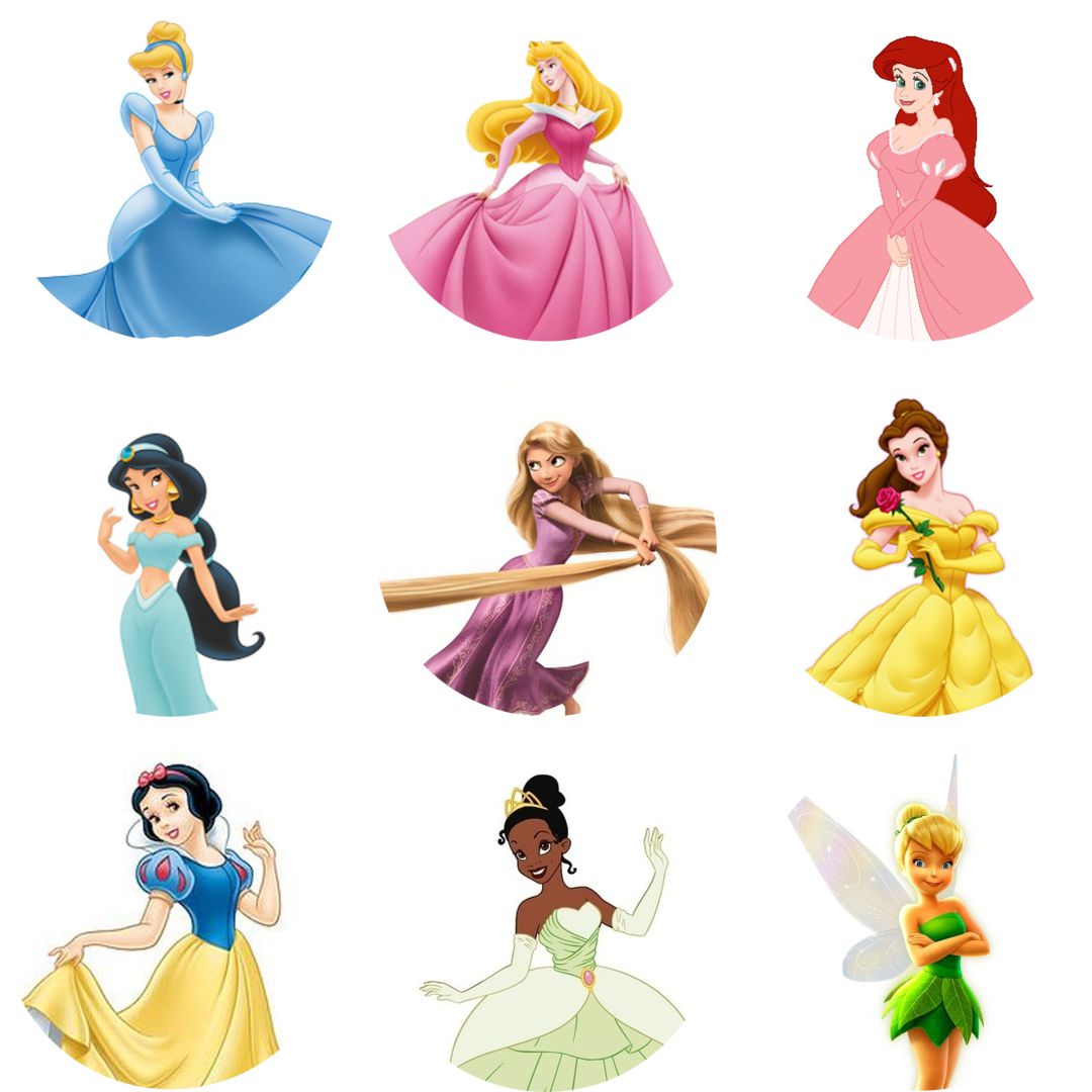 Disney Princess Cake Toppers
