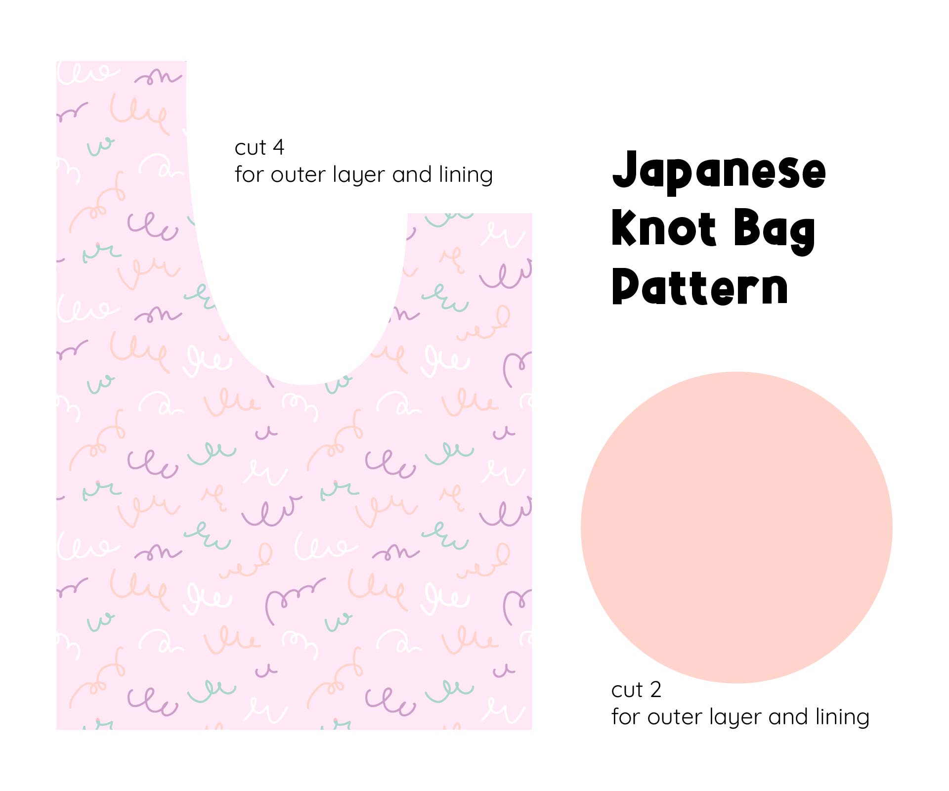 10 Best Japanese Knot Bag Free Printable Pattern PDF For Free At Printablee