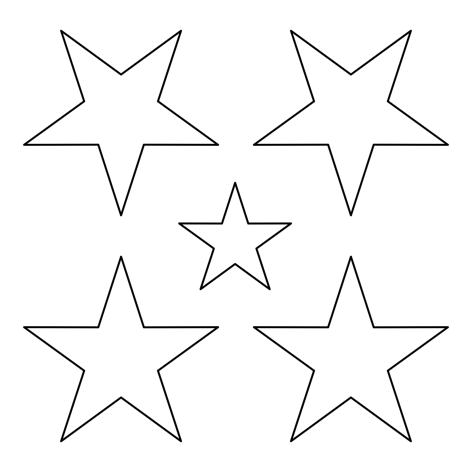 Printable Star Images