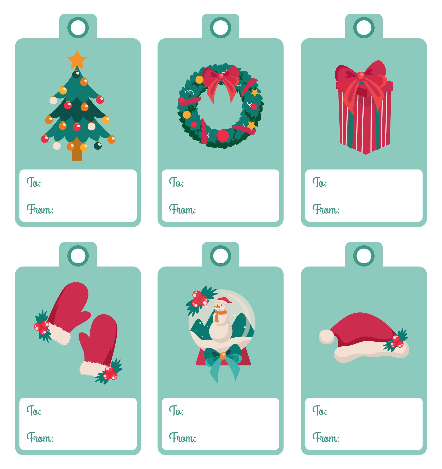 Best Free Printable Christmas Gift Tags For Free At Printablee Com My 