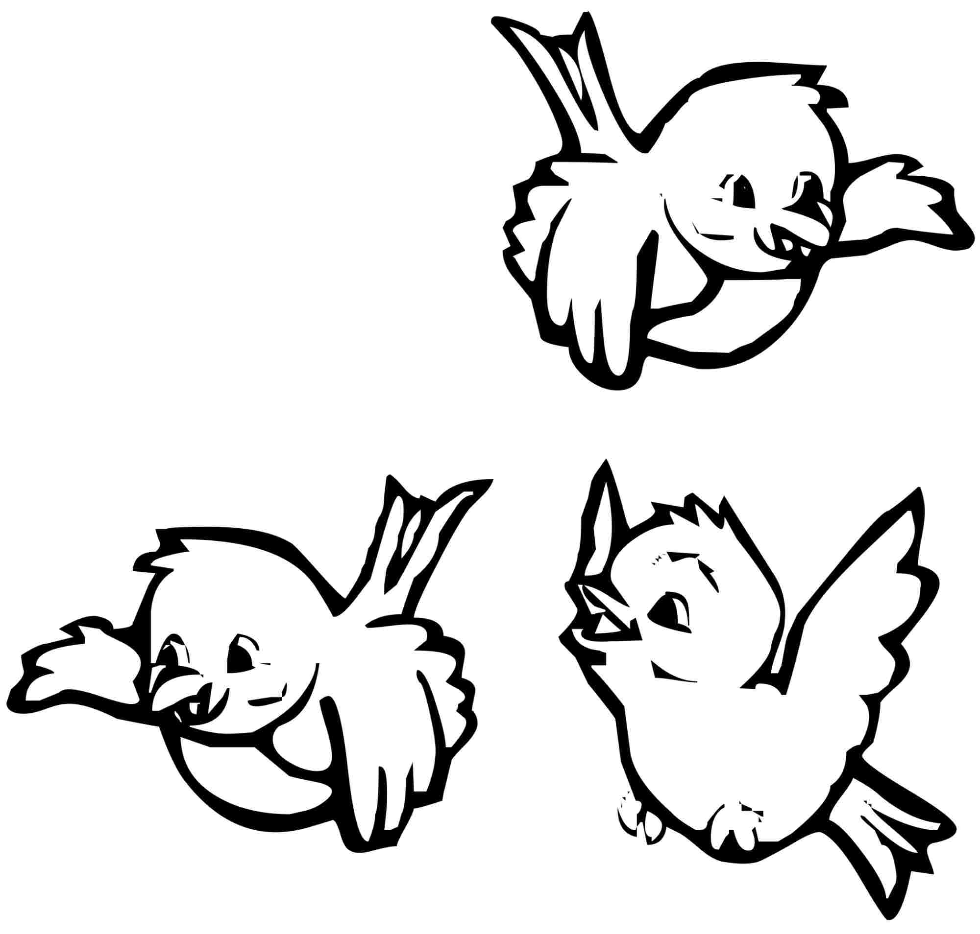 Printable Coloring Pages Of Birds - Printable Blank World