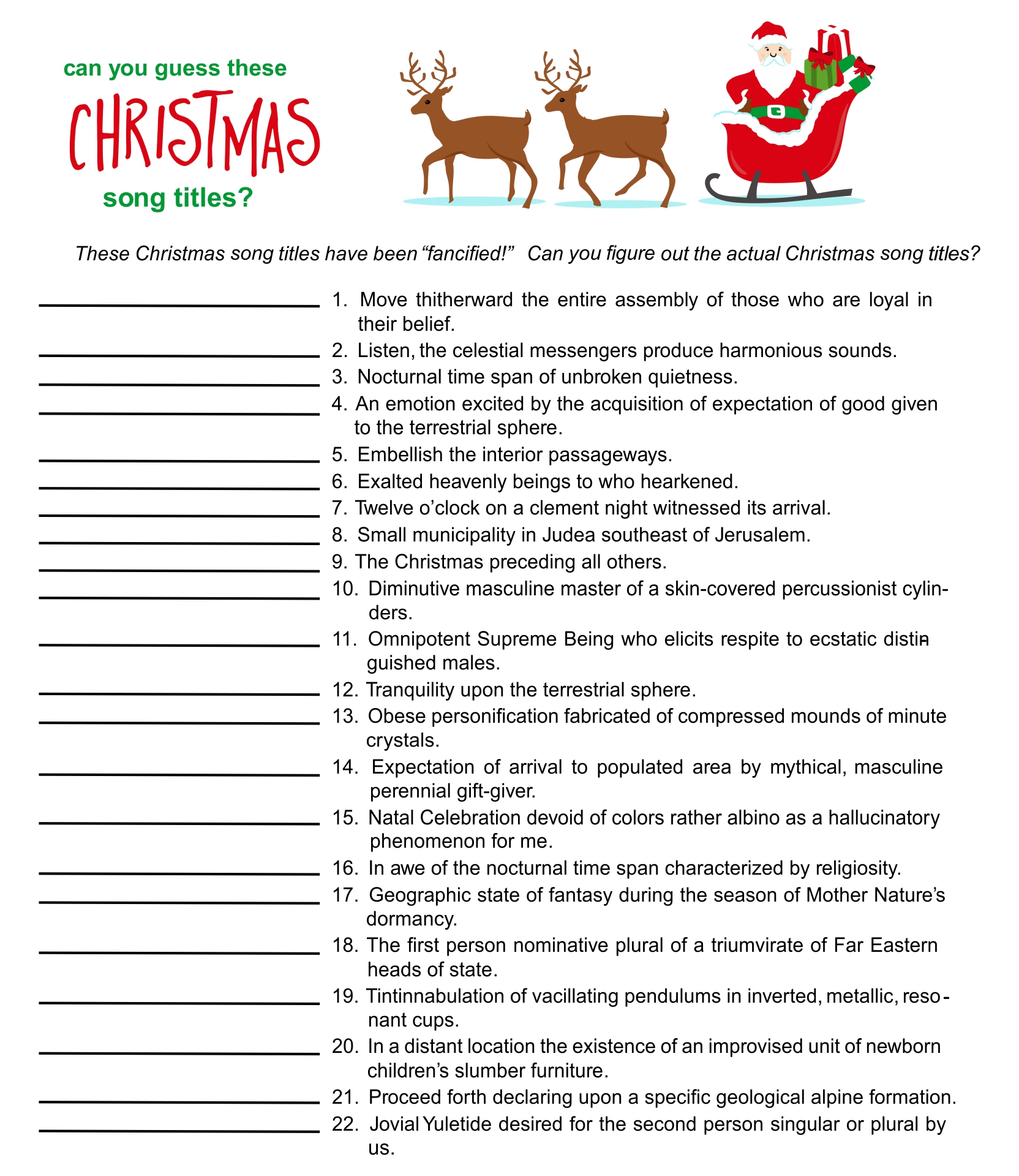 8 Best Free Printable Christmas Activities PDF For Free At Printablee