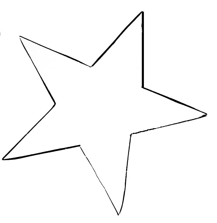 Printable Star Pattern Template