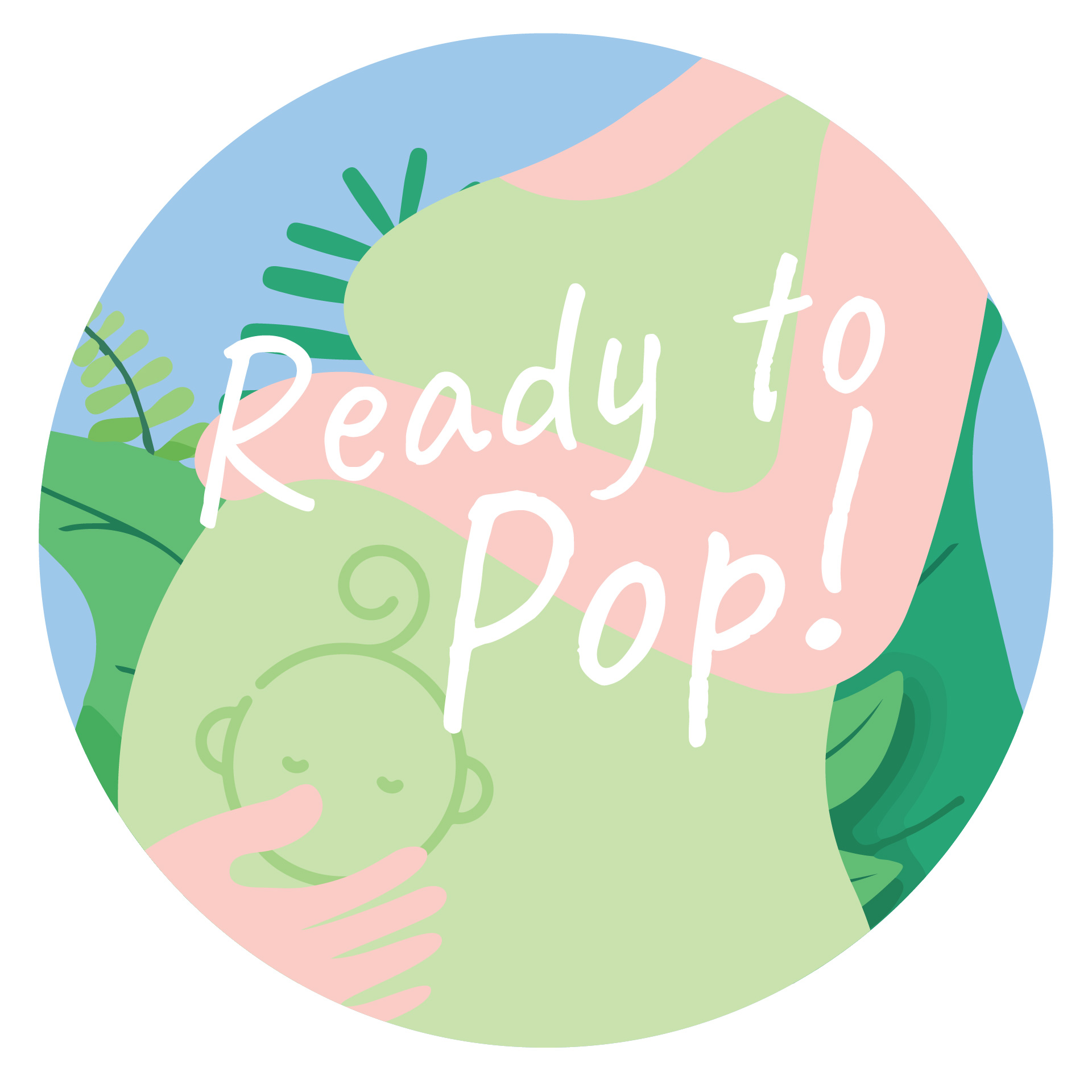 About To Pop Printable Labels