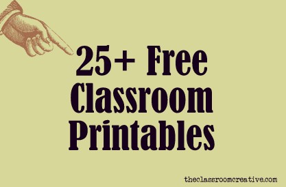 Classroom Printables