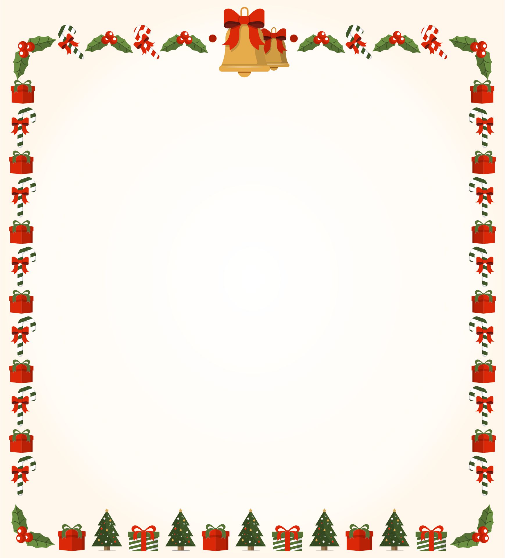 10 Best Free Printable Christmas Borders PDF For Free At Printablee