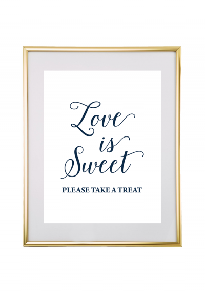 Printable Love Is Sweet Sign