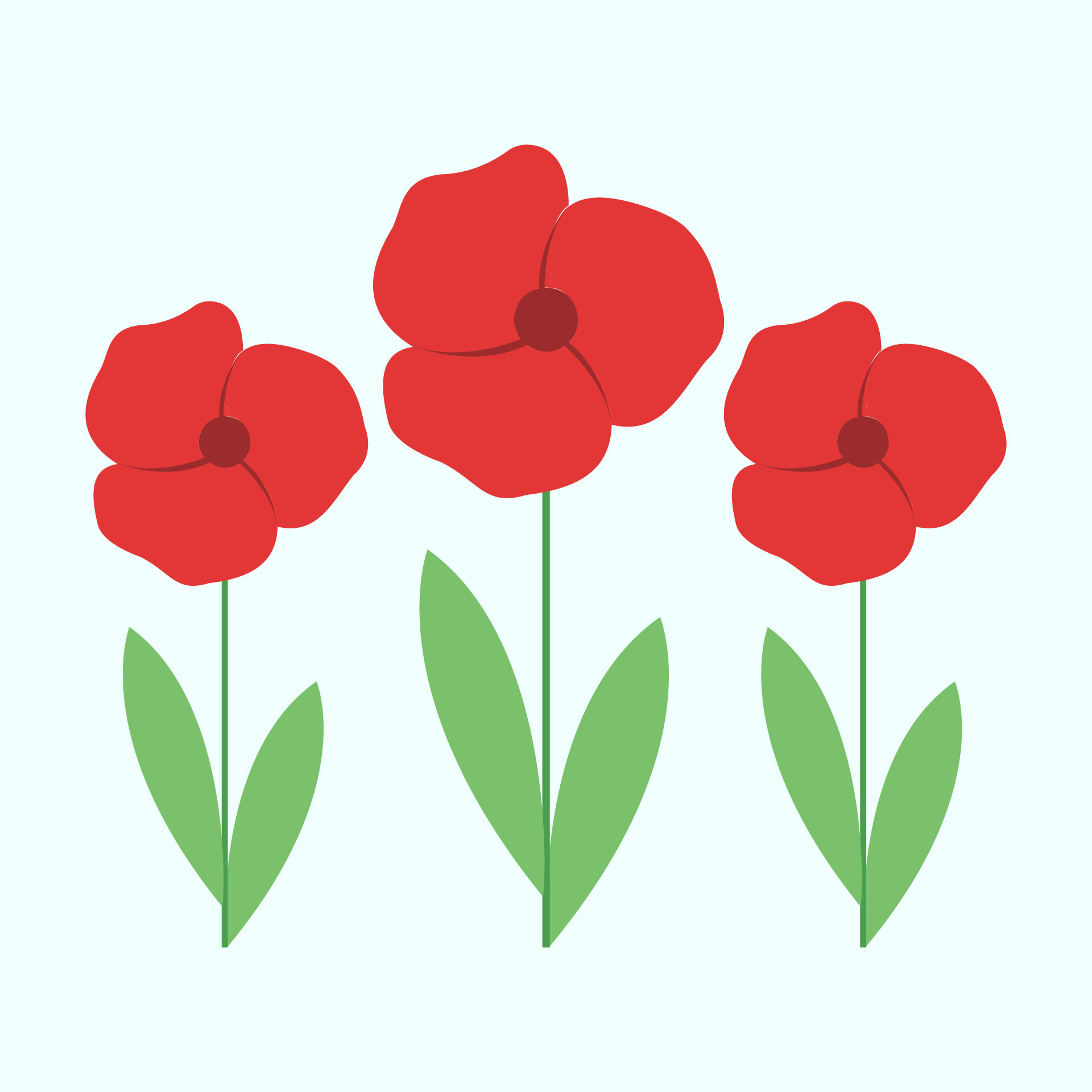 Poppy Flower Stencil Patterns 12 Free PDF Printables Printablee