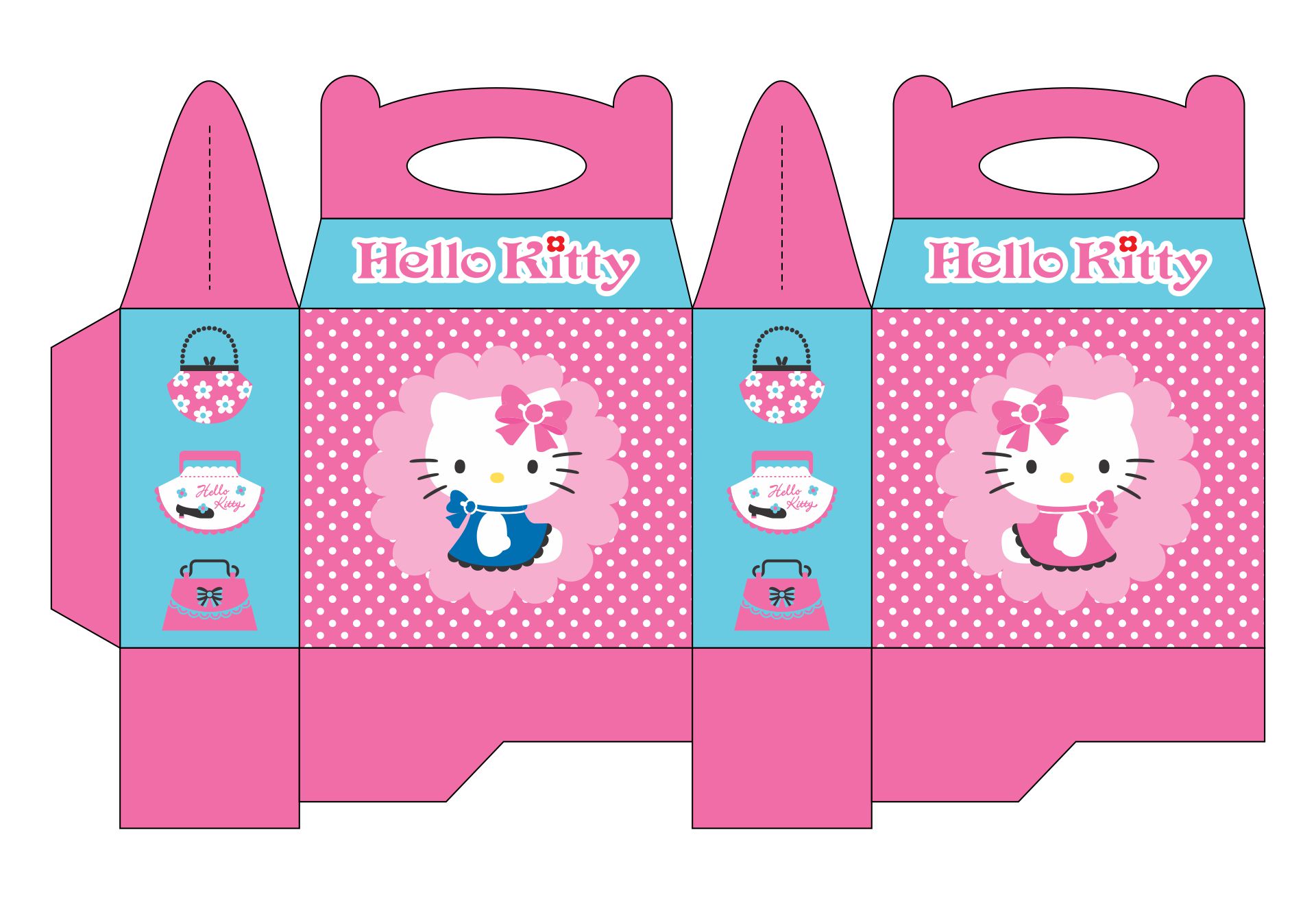 Hello Kitty Printable Cutouts