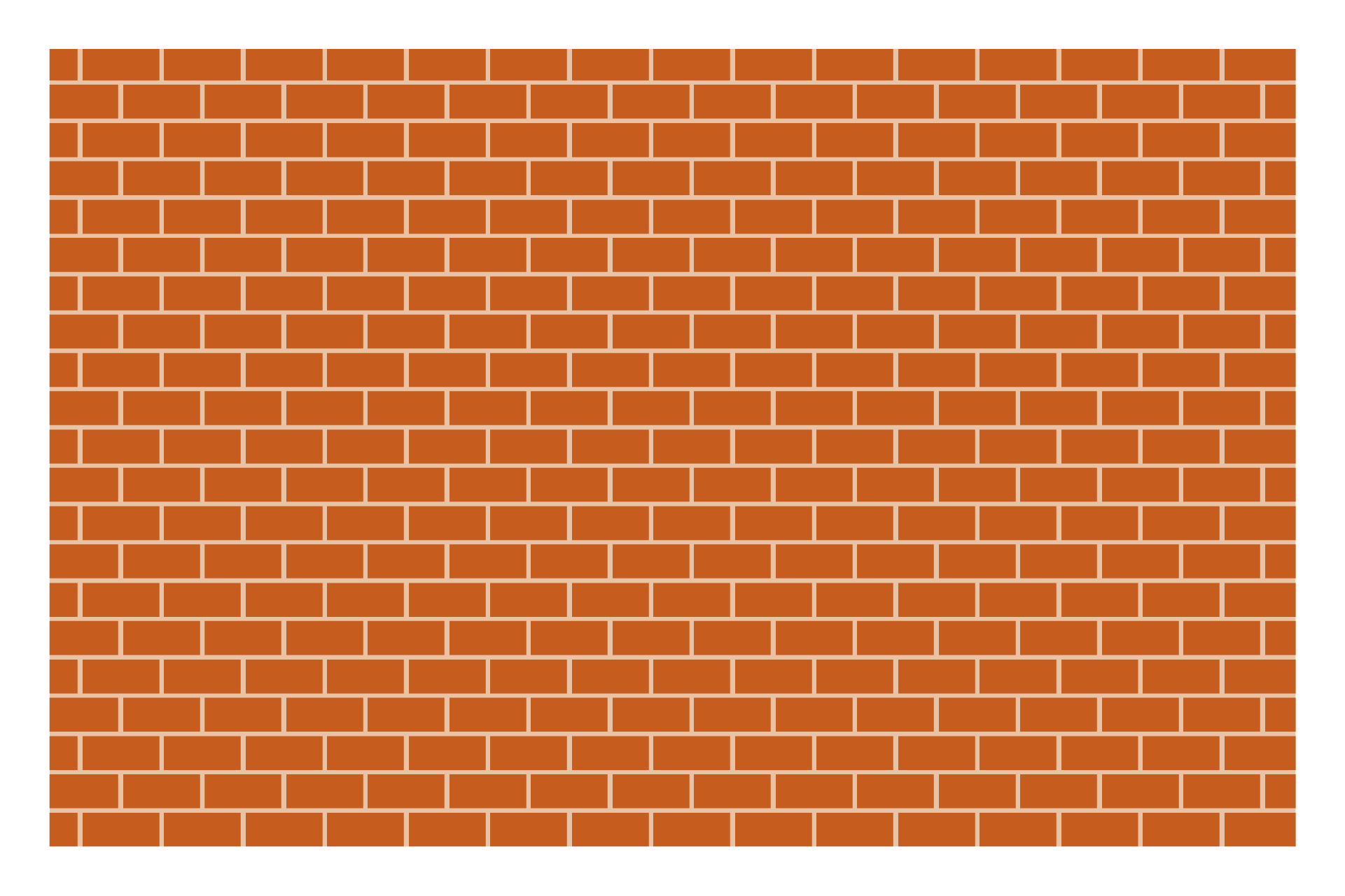 Brick Wall Template Printable