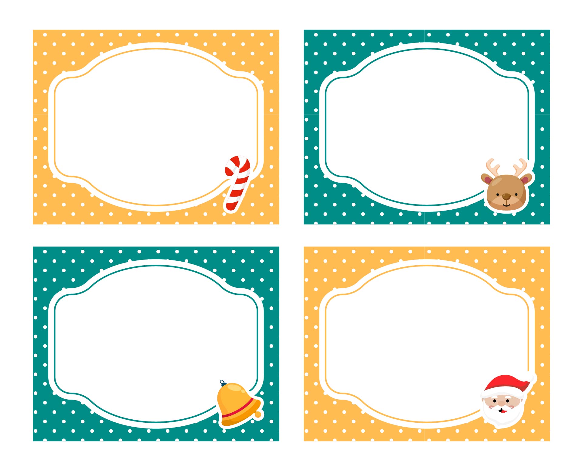 10 Best Free Printable Christmas Labels PDF For Free At Printablee