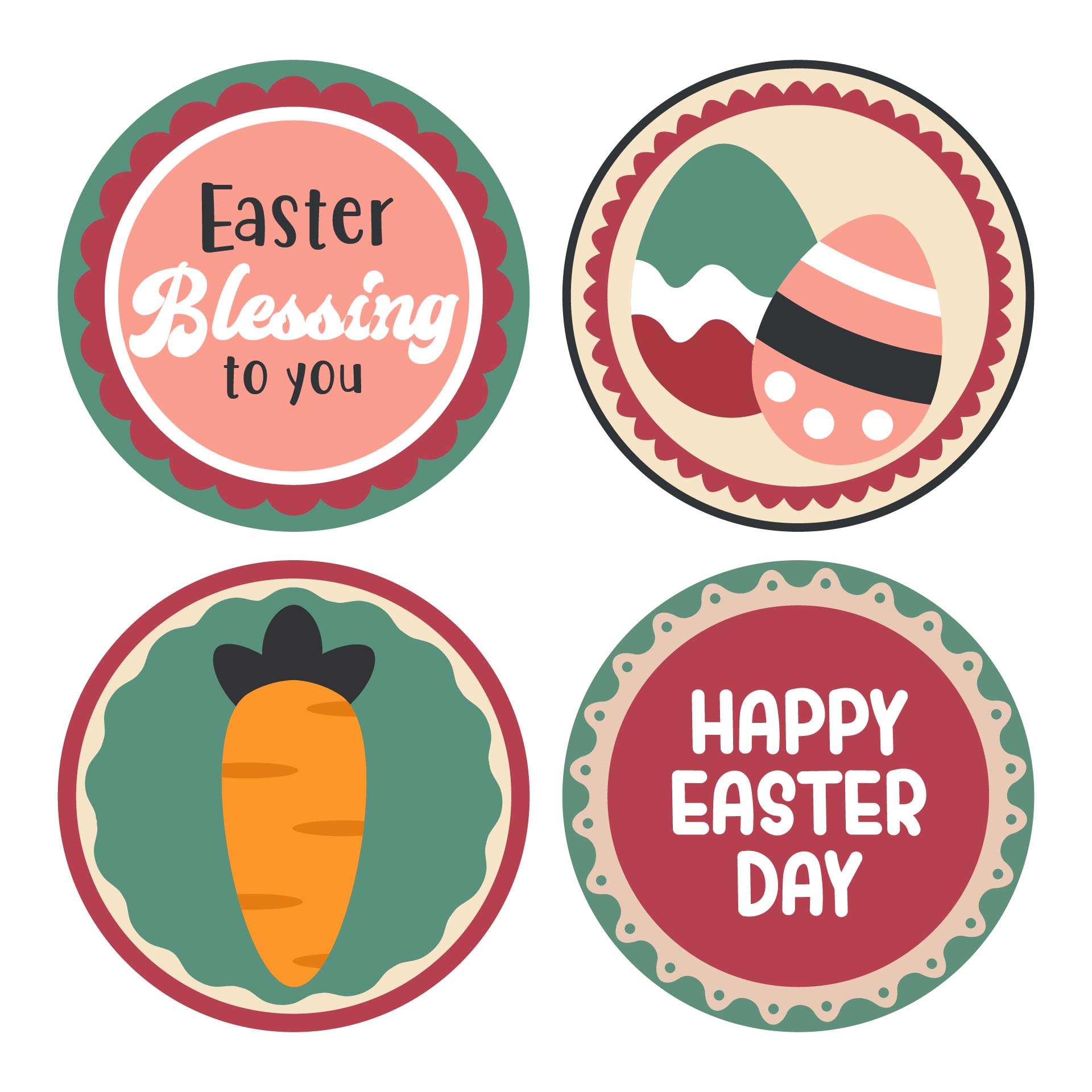 Easter Toppers Printable