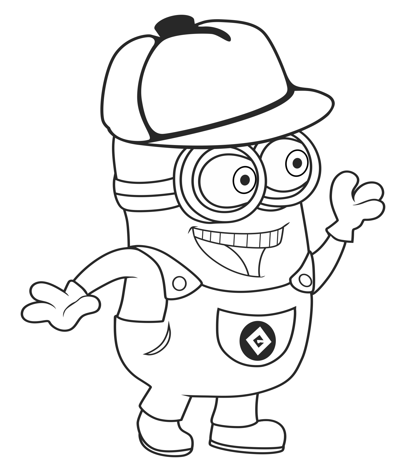 Easter Printable Coloring Pages Minions