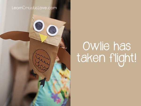 Paper Bag Owl Craft