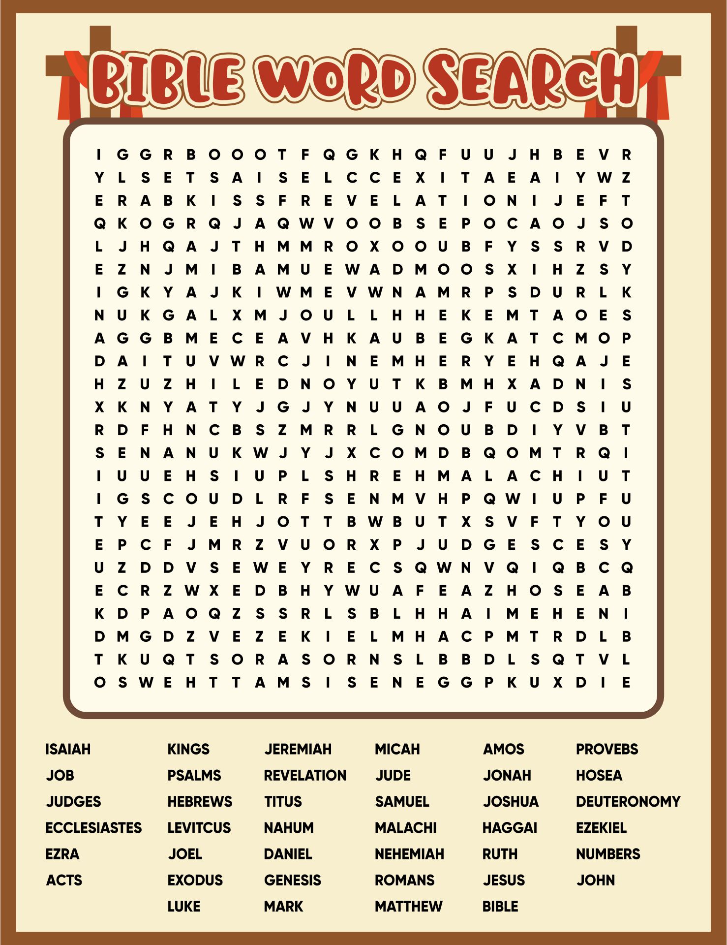 6 Best Creation Bible Word Searches Printable Printablee