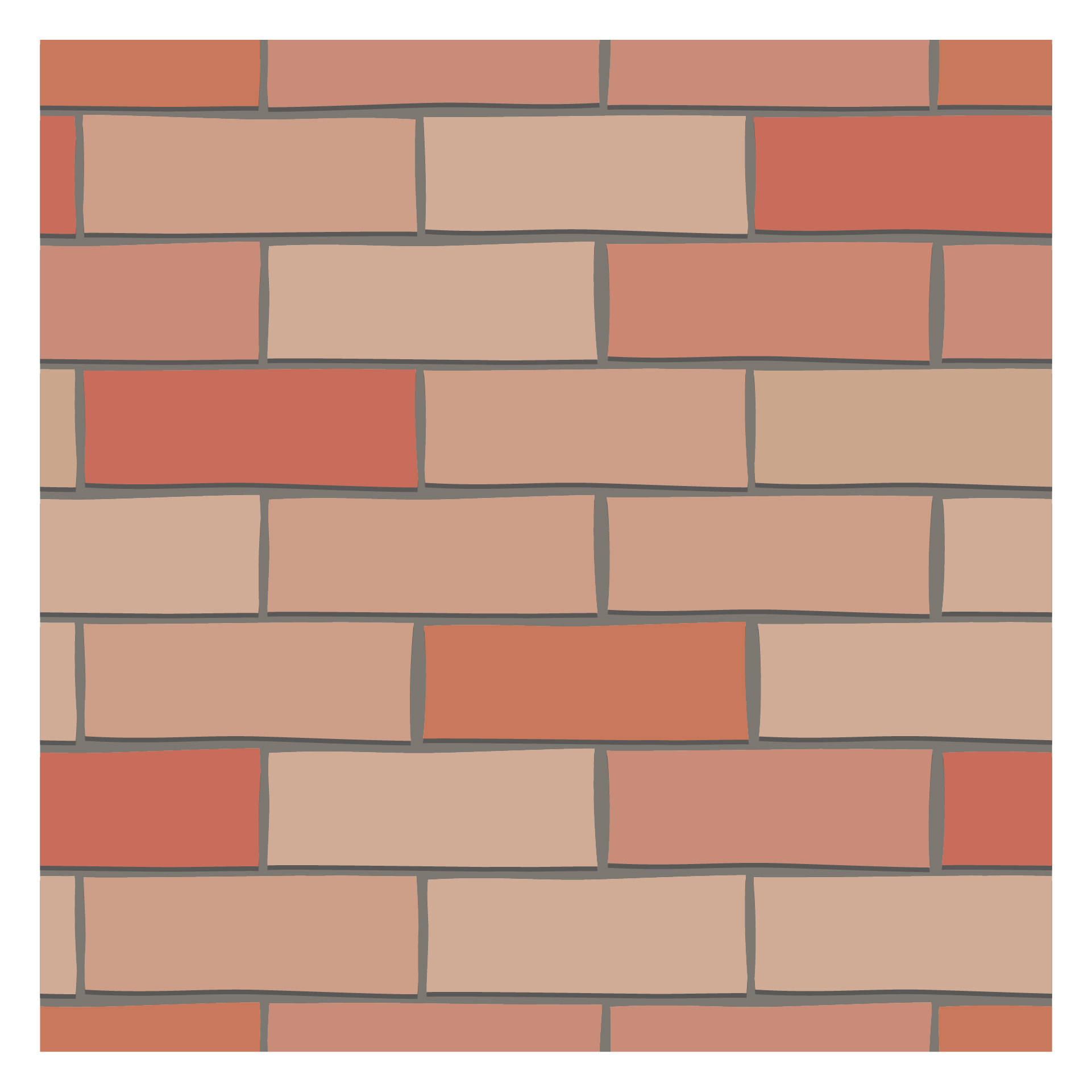 Printable Brick Pattern Wall