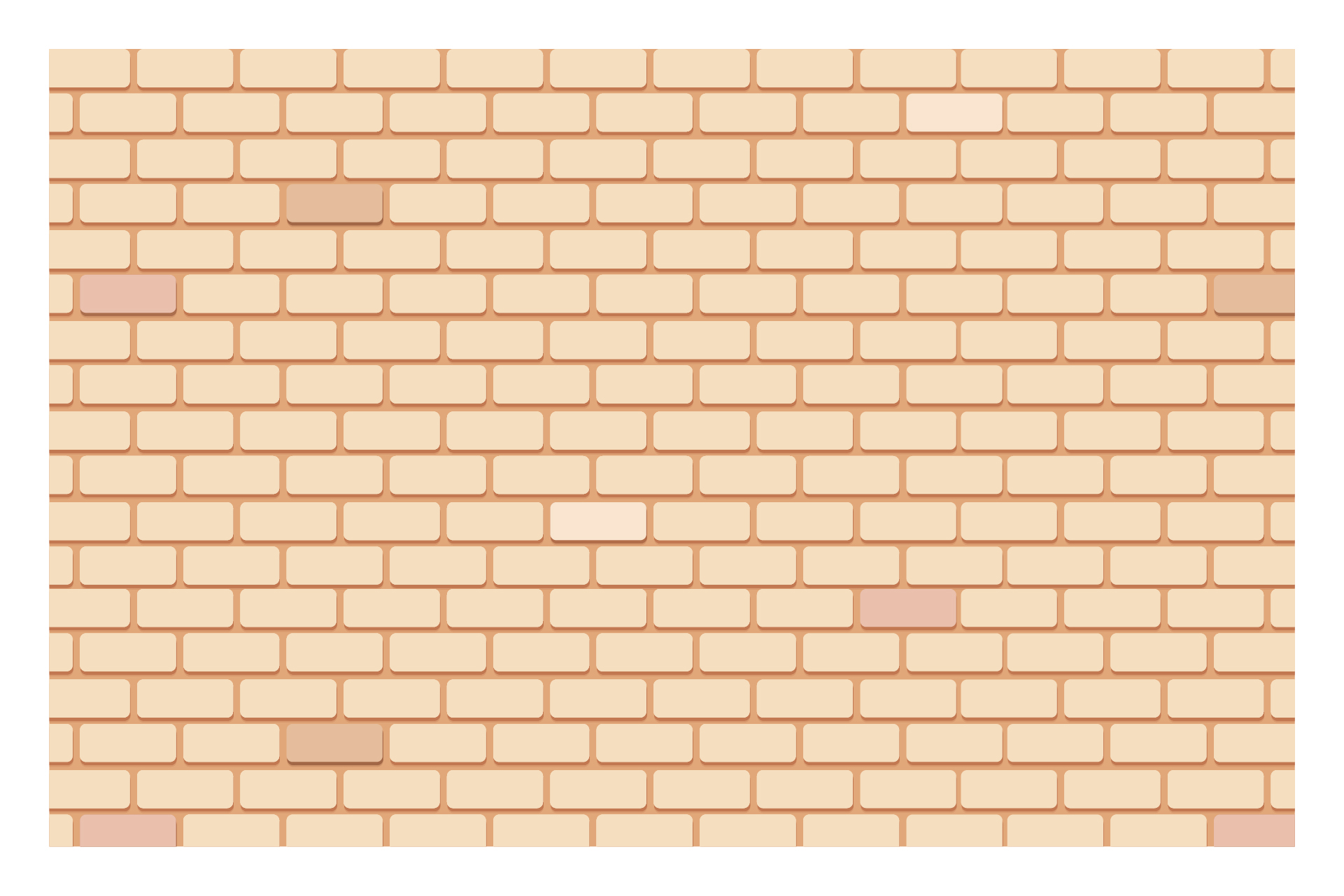 Printable Dollhouse Red Brick Siding