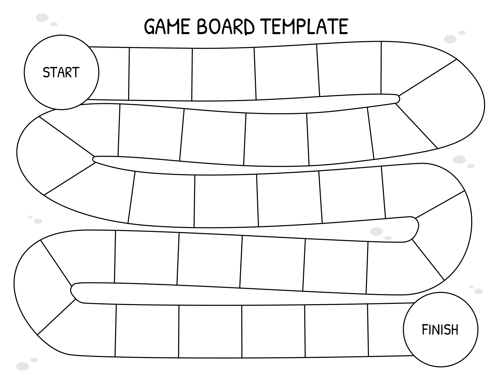 Free Board Game Maker Printable PRINTABLE TEMPLATES