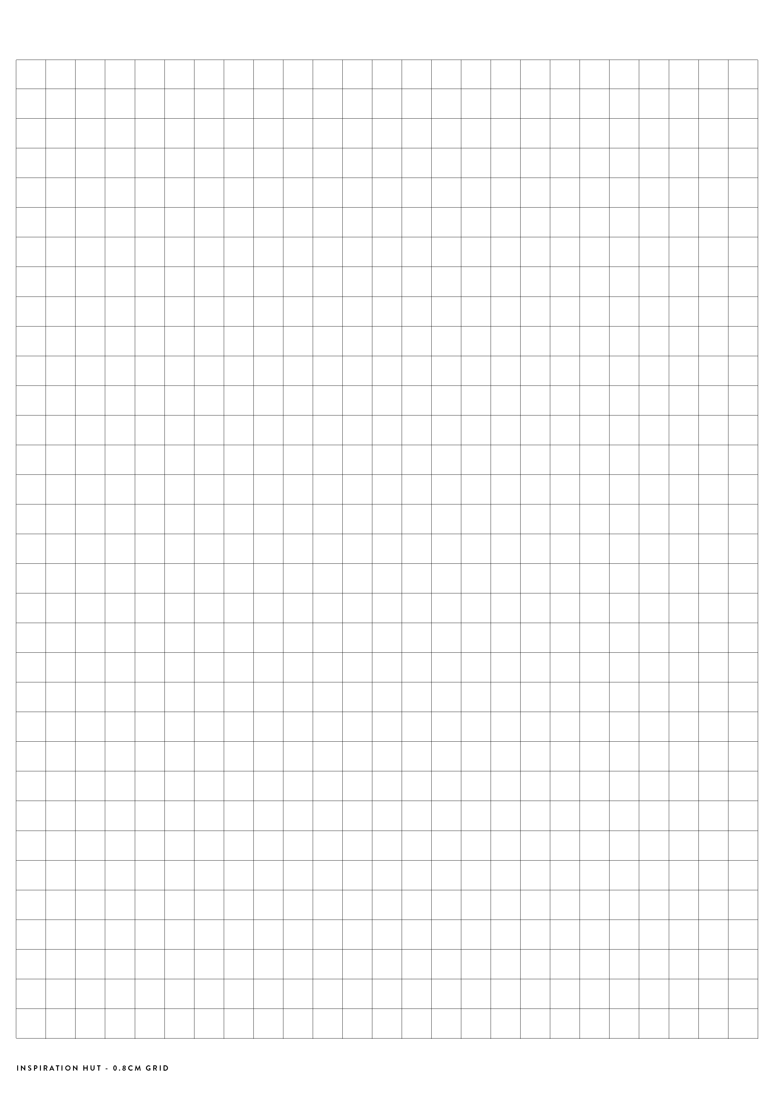 Printable Grid Graph Paper PDF