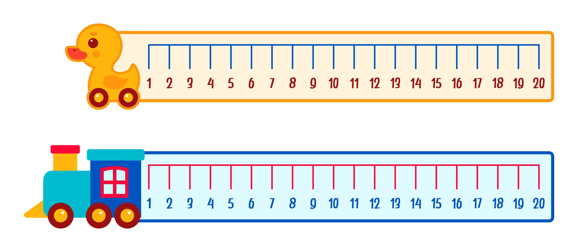 4 Best Free Printable Number Lines To 20 PDF For Free At Printablee