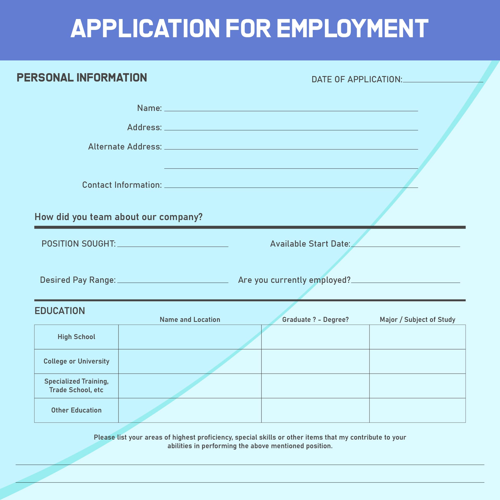 10-best-printable-blank-application-for-employment-printablee