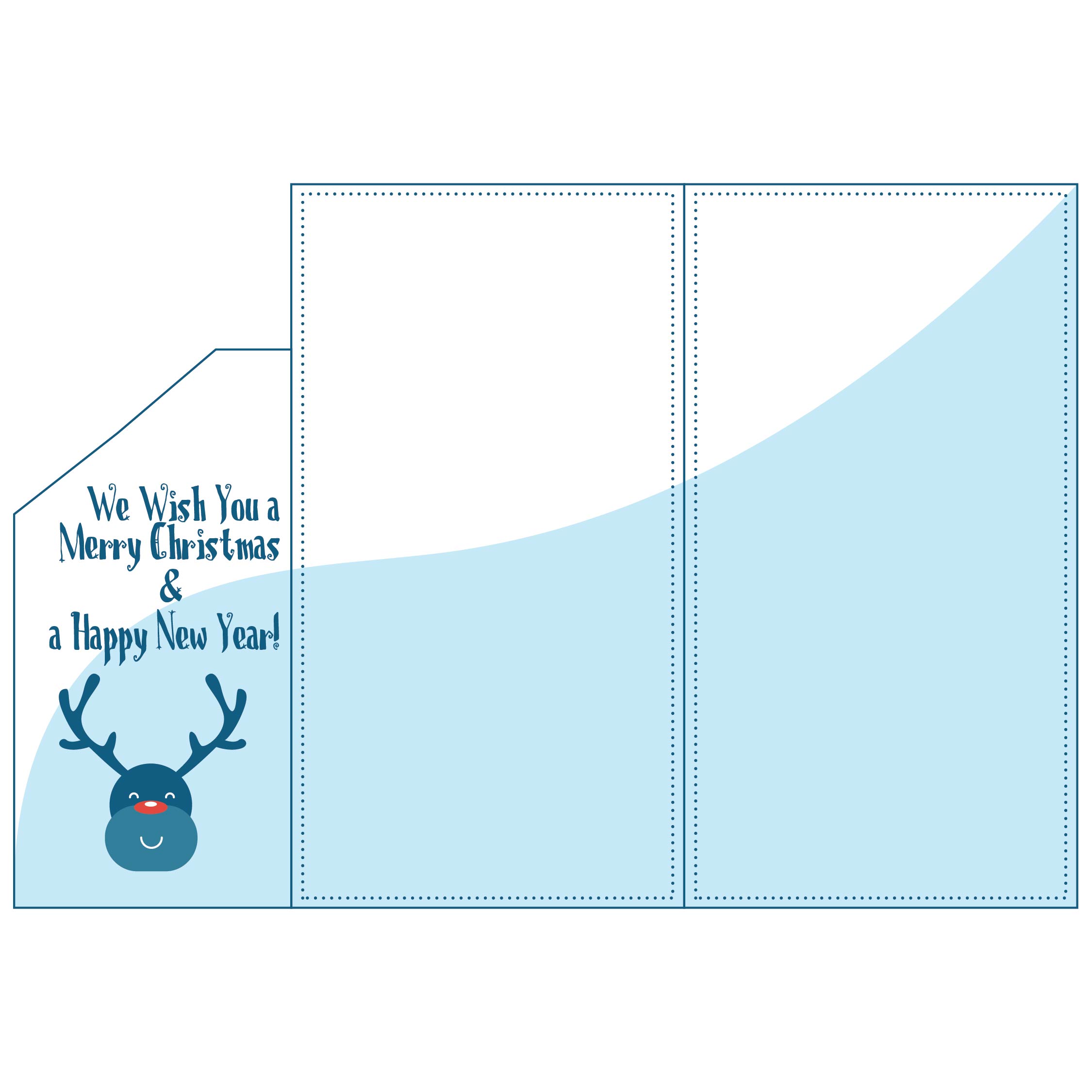 Blank Christmas Cards 7 Free PDF Printables Printablee