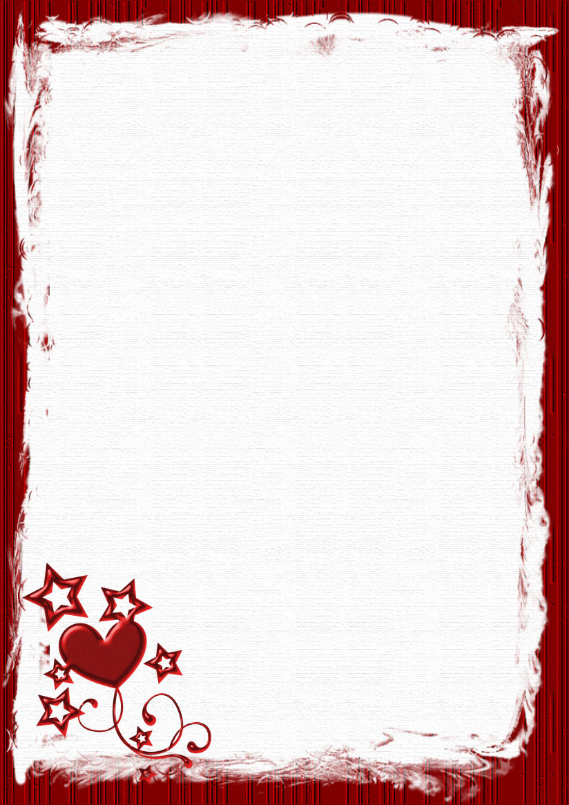 Valentine Stationery Templates