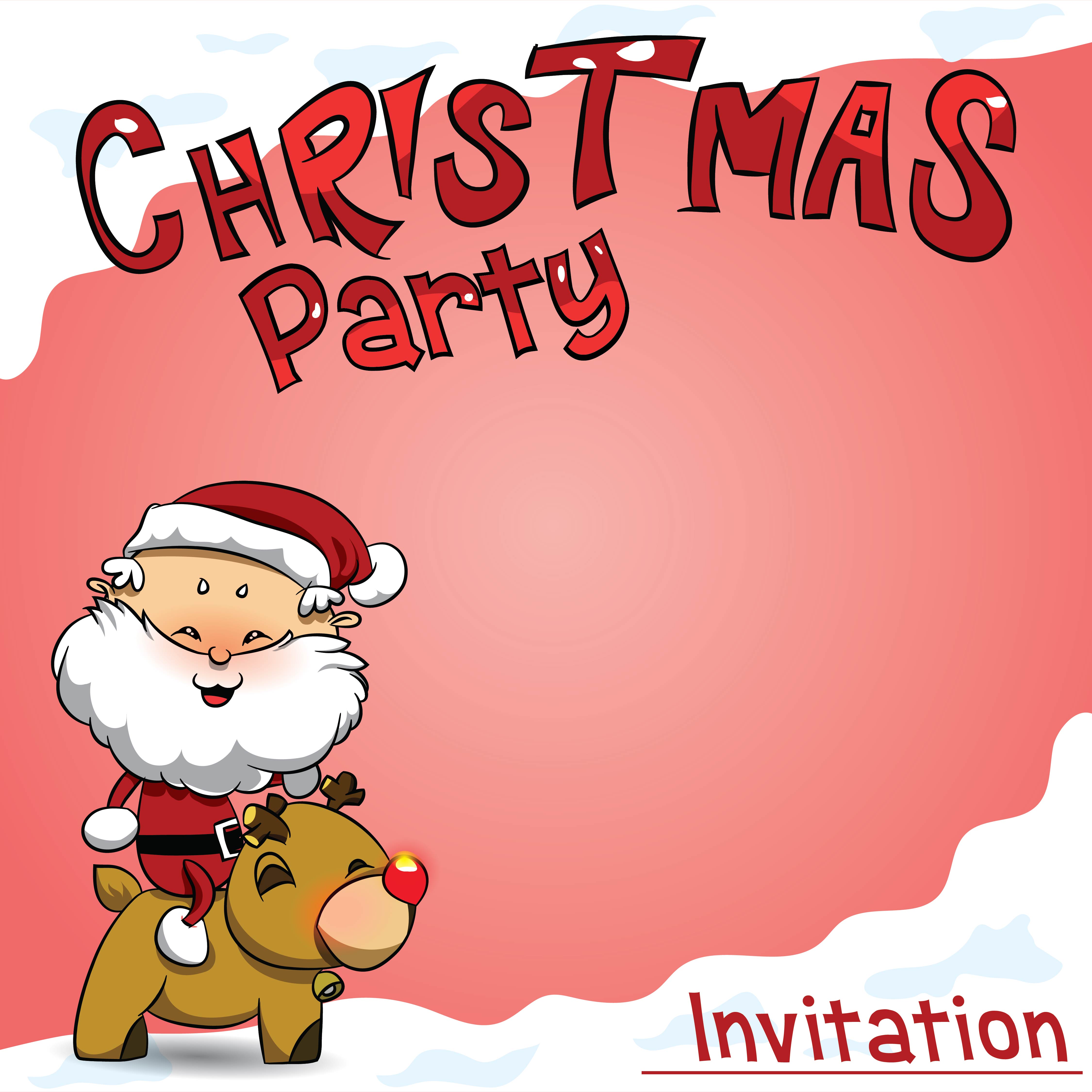 Christmas Party Template 7 Free PDF Printables Printablee