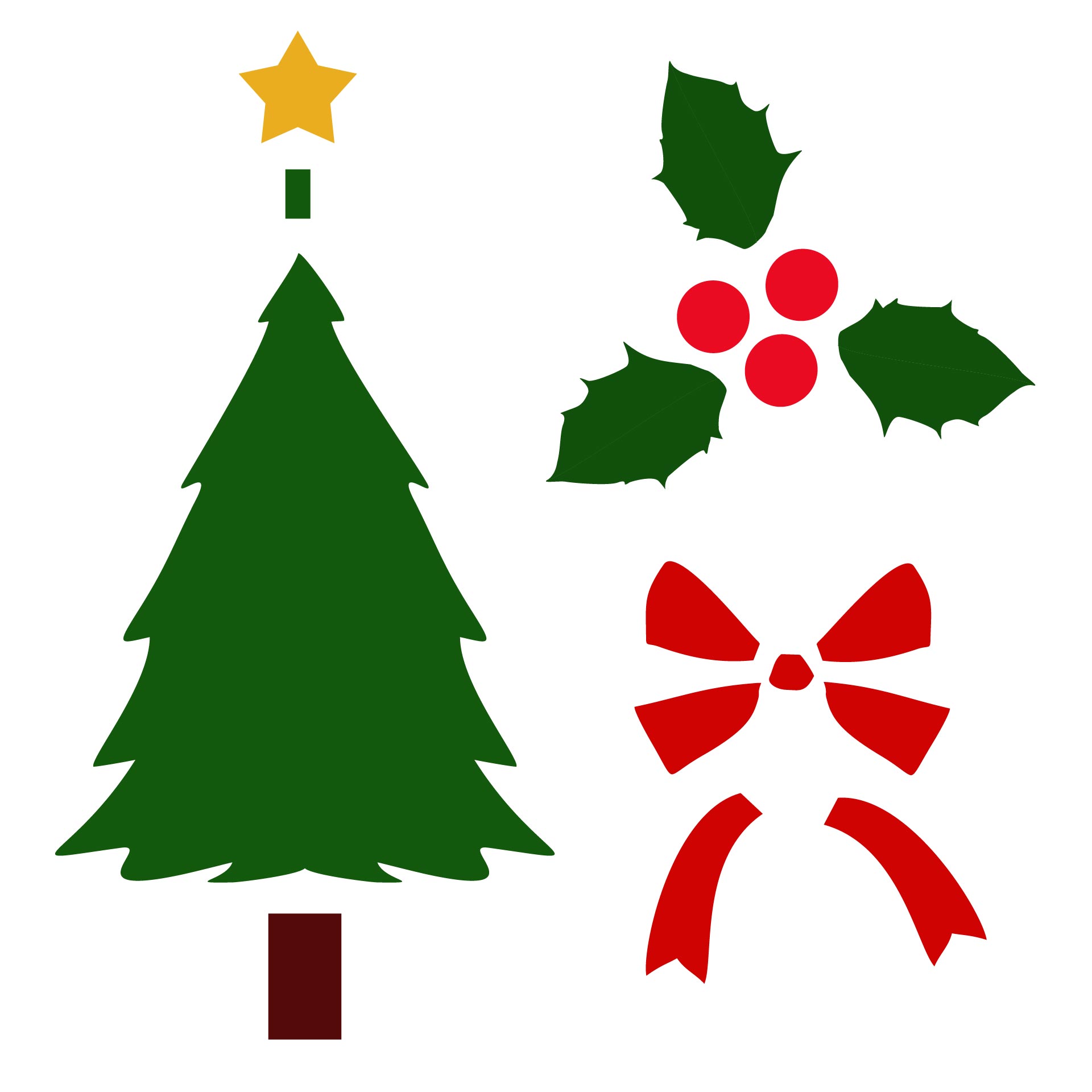 5 Best Free Printable Christmas Applique Patterns PDF For Free At Printablee