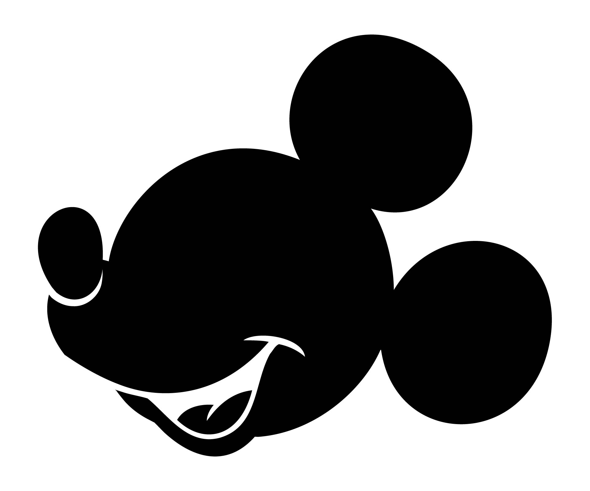 Printable Template Mickey Mouse