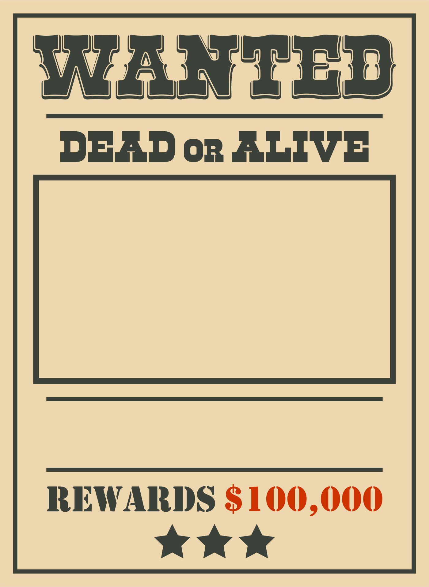 10 Best Old West Wanted Posters Printable PDF for Free at Printablee