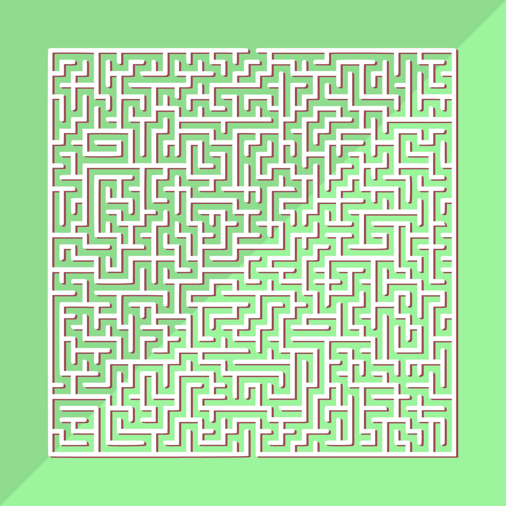Difficult Printable Mazes