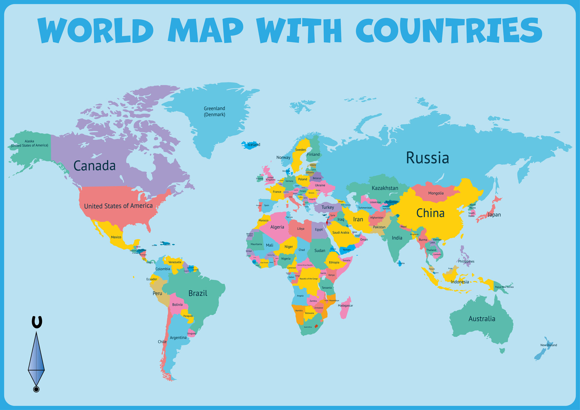 Ja 14 Grunner Til World Map Simple 4 Best Simple World Map Printable 