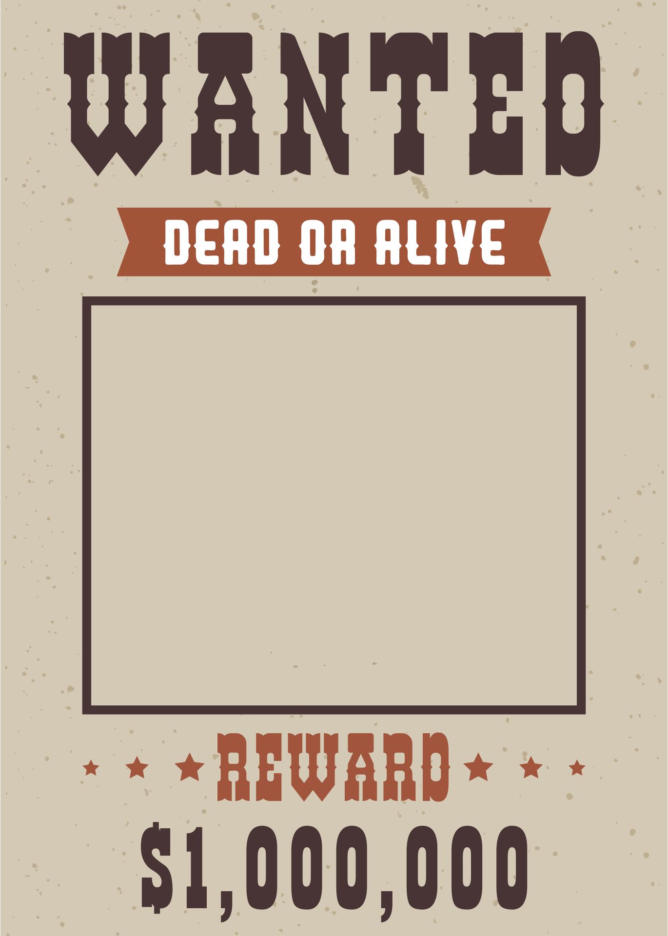 Old Style Wanted Poster : Custom Wanted Poster Old-time Photo Posters ...