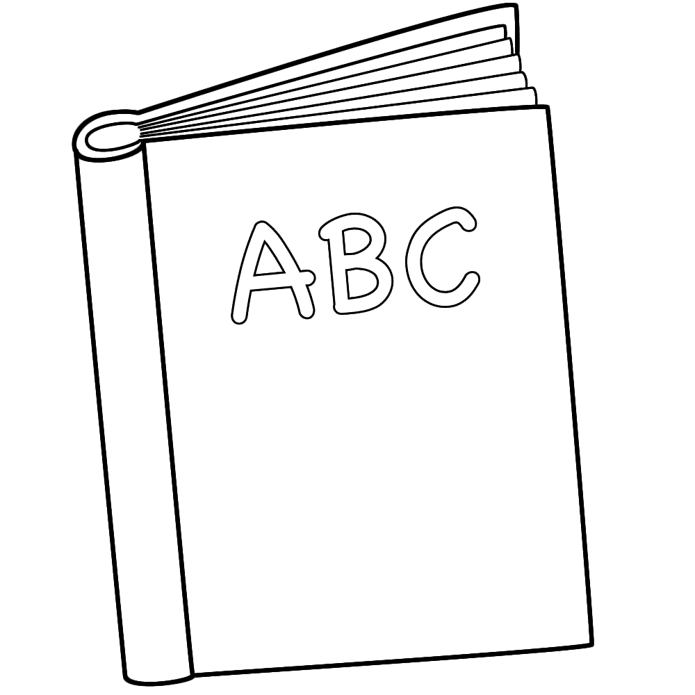6 Best Images of Printable ABC Coloring Book Cover - ABC Book Cover ...