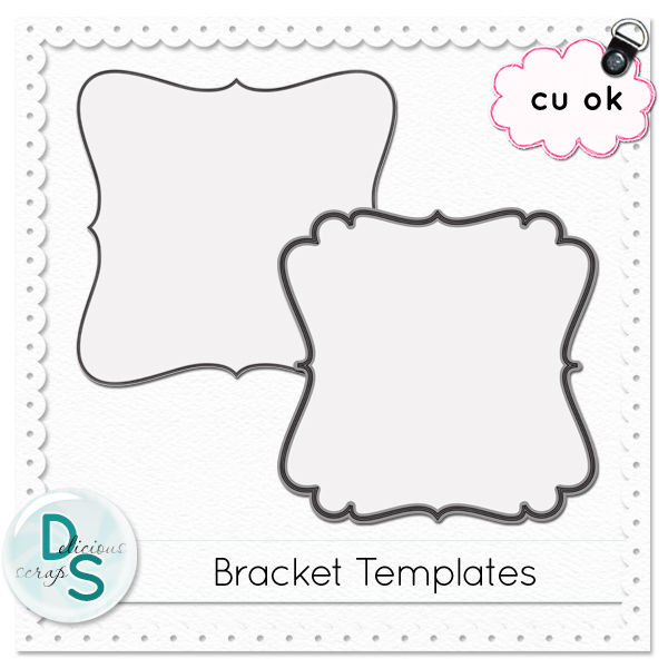 Bracket Shape Templates