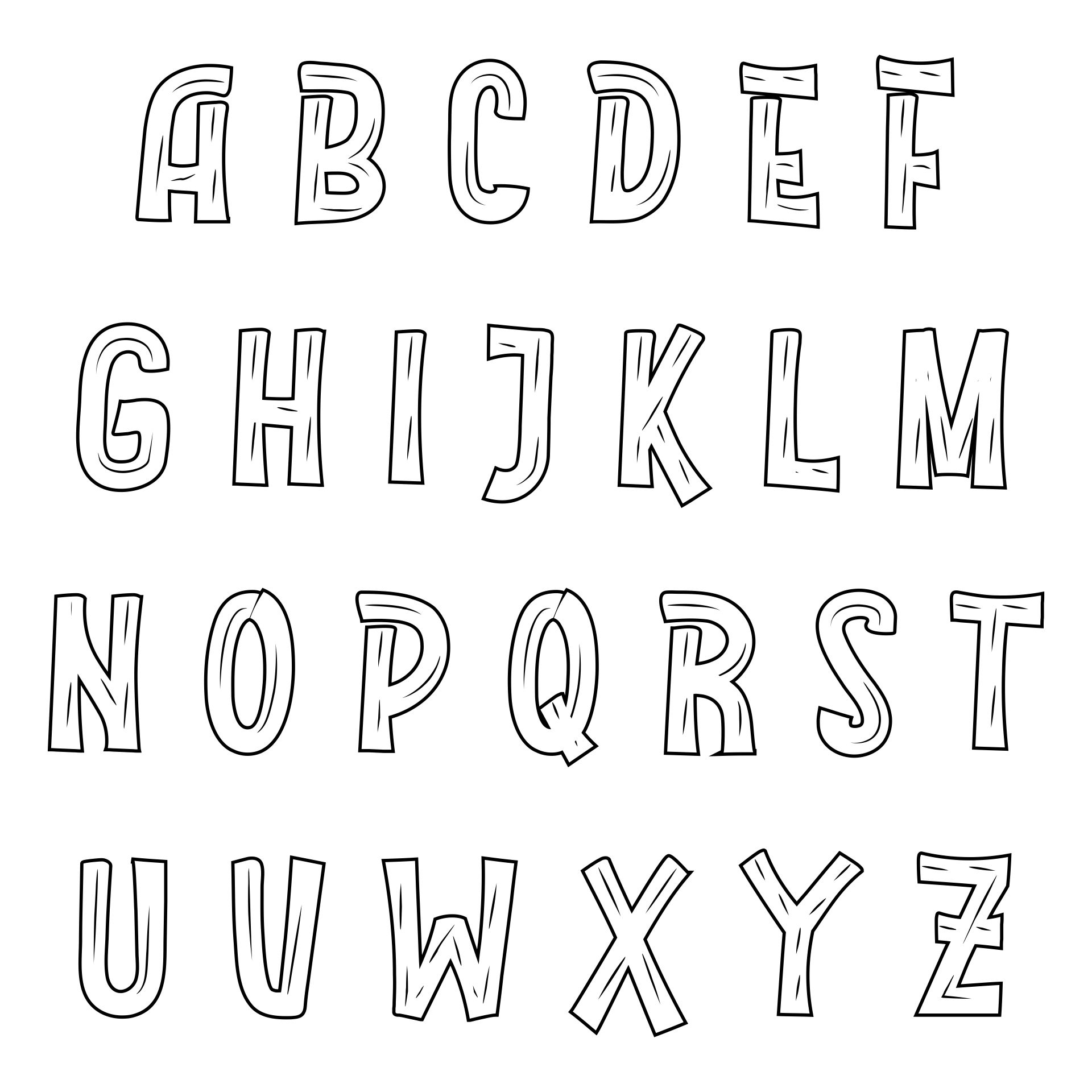8 Best Images of Printable Letters In Different Fonts - Cool Font ...