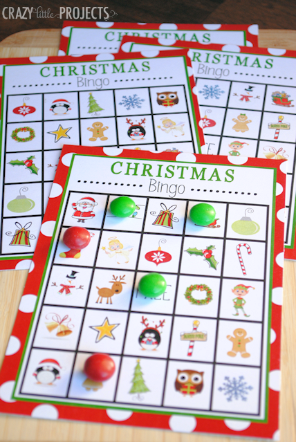 Printable Christmas Bingo Game