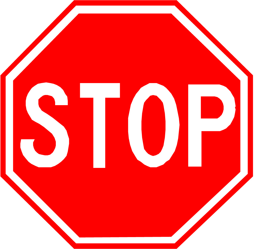 Printable Stop Sign Template