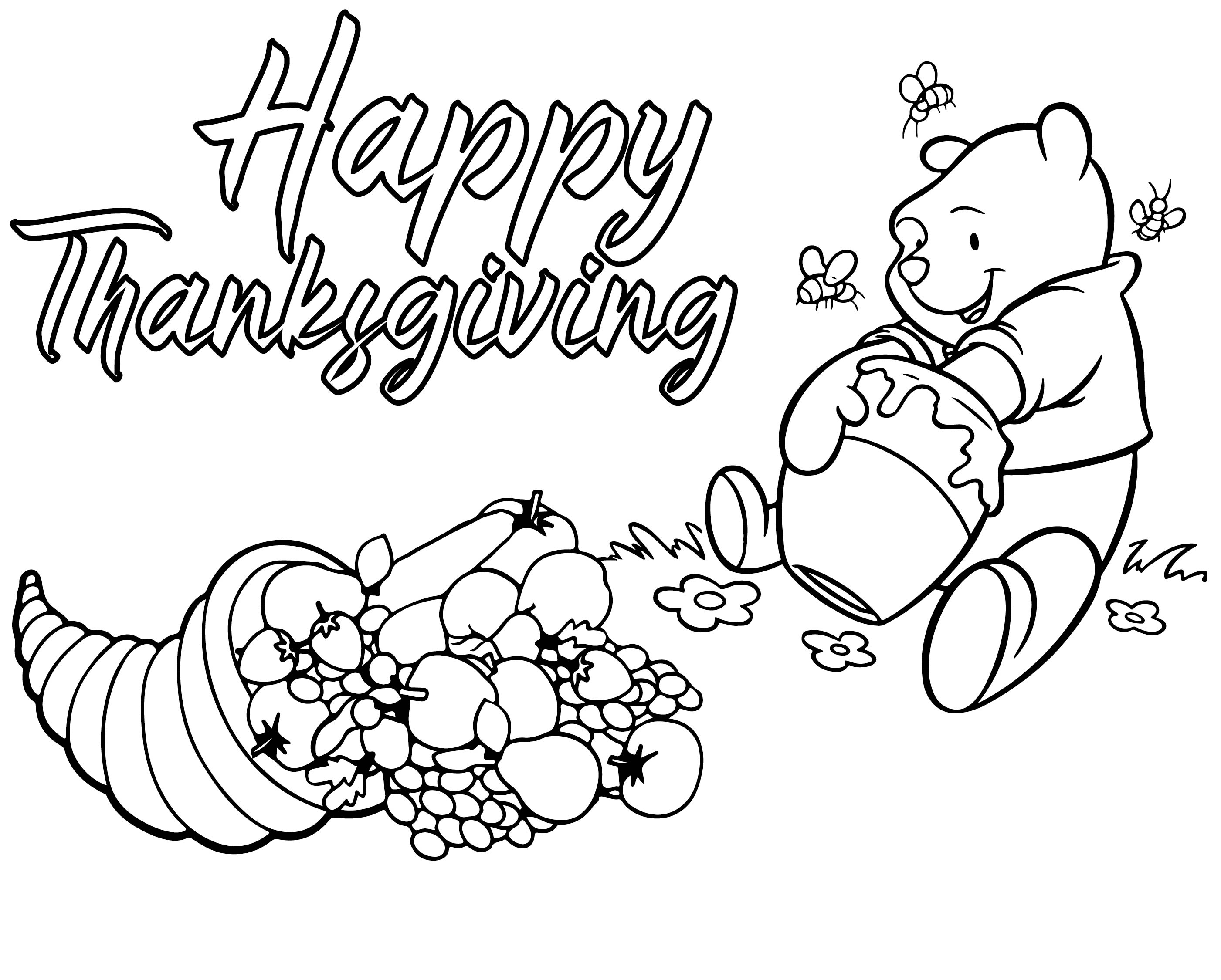 10 Best Disney Thanksgiving Coloring Pages Printables